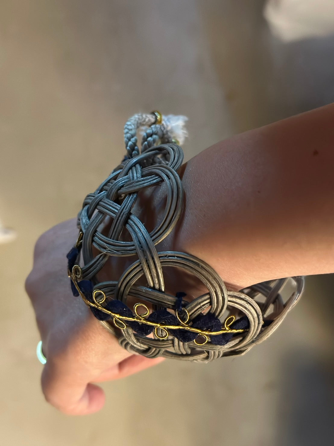 アンティークブレスブレード（braid）部分