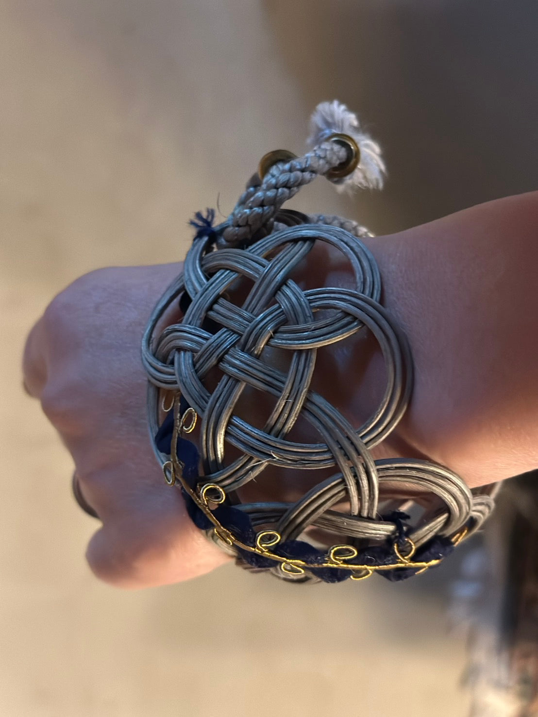 アンティークブレスブレード（braid）部分