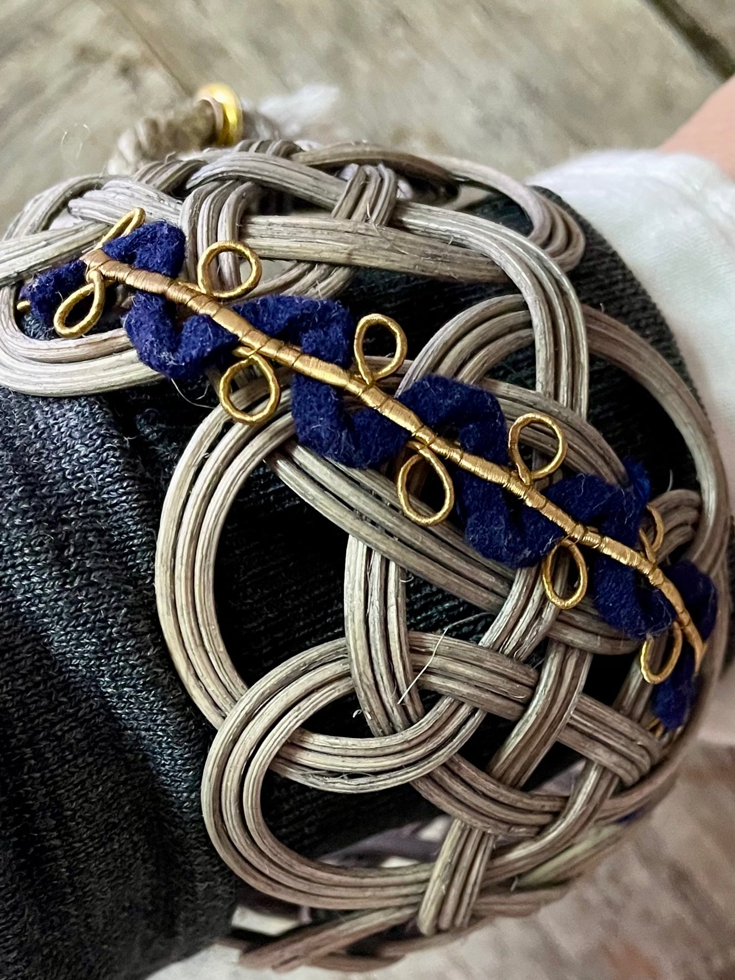 アンティークブレスブレード（braid）部分