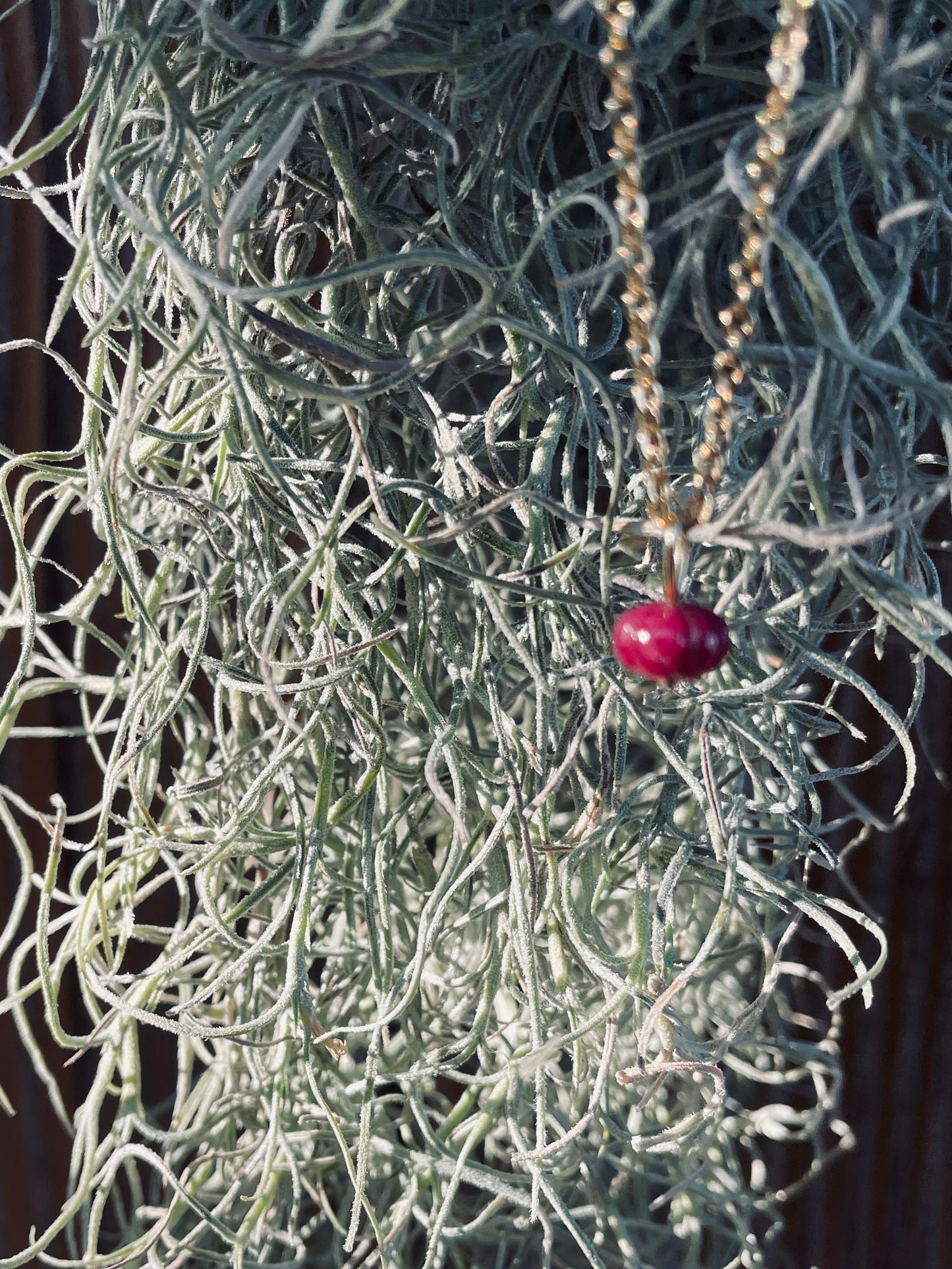 ルビーカービングアートピースペンダントトップ
